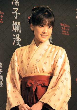 昼ドラ初主演となった福田沙紀＝東京會舘