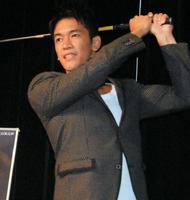 ナレーションに初挑戦した武井壮＝東京・ＷＯＷＯＷ