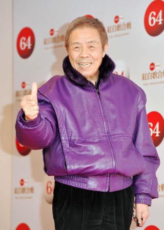 　リハーサルに臨んだ北島三郎＝東京都、ＮＨＫホール（撮影・佐々木彰尚）　　