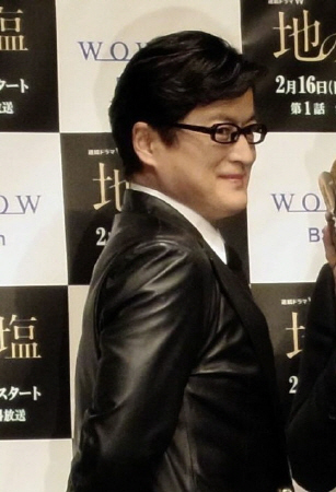 イベントに登場した陣内孝則＝東京・渋谷