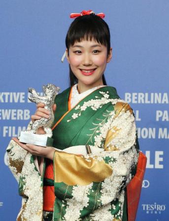 　第64回ベルリン国際映画祭で最優秀女優賞を受賞した黒木華（くろき・はる）さん