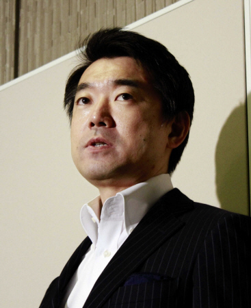都構想頓挫なら辞職すると中田宏衆院議員から言われた橋下徹大阪市長