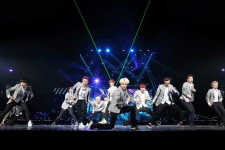 　観客を熱狂させたＥＸＯ＝さいたまスーパーアリーナ