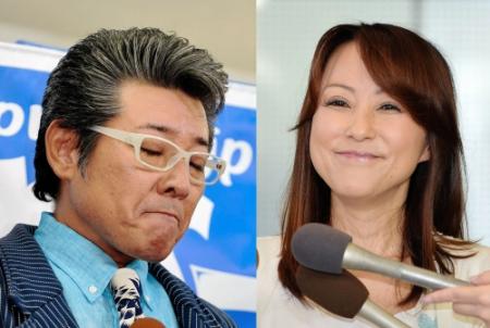 夫婦の温度差ばかりが目立った別々の会見。布川利和（左）とつちやかおり