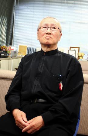 　亡くなった逢坂じゅんさんを悼んだレツゴー正児＝大阪・読売テレビ