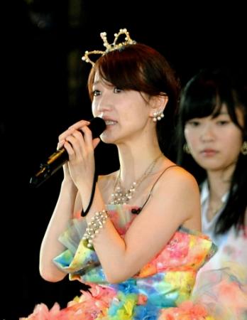 ａｋｂ大島優子 感動のスピーチ 芸能 デイリースポーツ Online