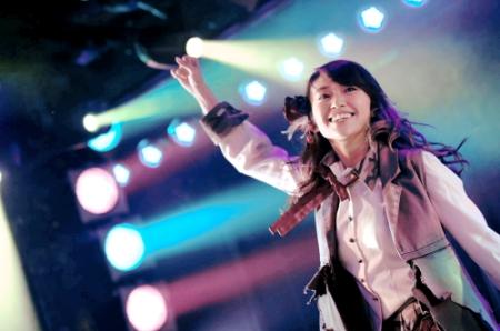 卒業公演でＡＫＢ４８の活動を締めくくった大島優子＝東京・秋葉原のＡＫＢ４８劇場