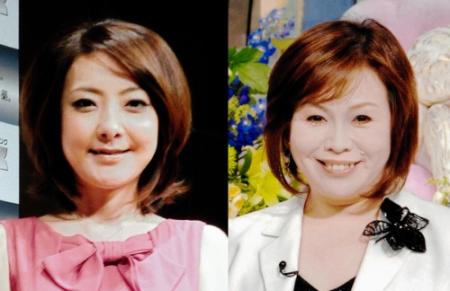 上沼恵美子（右）への感謝を述べた西川史子