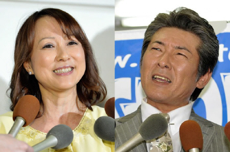 ブログでの離婚報告も対照的だった、つちやかおり（左）と布川敏和