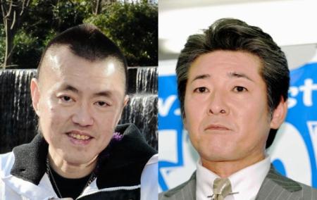 春一番さん（左）の急逝を悼んだ布川敏和