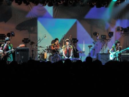 ツアーファイナル公演を行ったキノコホテル＝東京・恵比寿のリキッドルーム