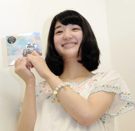 新曲をアピールするＤｒｏｐ’ｓ　中野ミホ