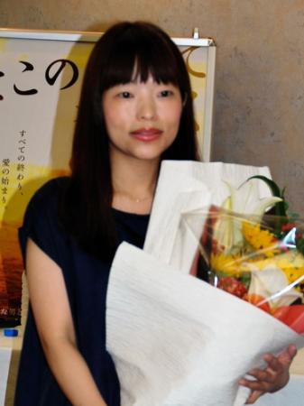 凱旋会見を行った呉美保監督