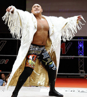 　ザ・ロックを“襲撃予告”した武藤敬司