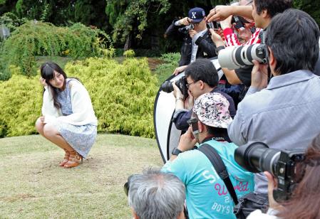 　盛況だったデイリービューティーフォトコンテスト