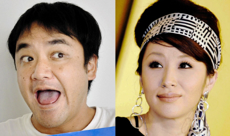 たむらけんじ（左）との復縁を否定した鈴木紗理奈