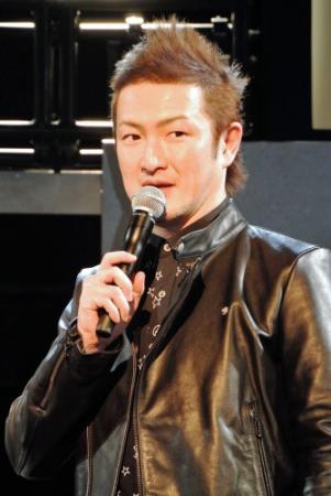 挙式に向けての心境を語った中村獅童＝東京・恵比寿