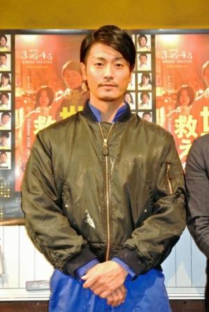 妻の中越典子も観劇予定という主演舞台に意気込んだ永井大＝東京・赤坂