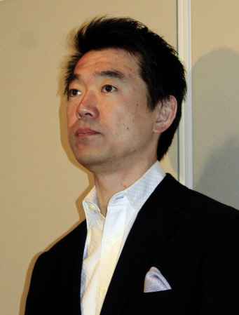 上西議員に関しては「もうコメントしません」と憮然とした表情の橋下徹大阪市長＝大阪市役所