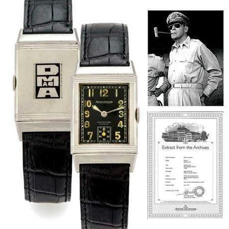 　落札された腕時計