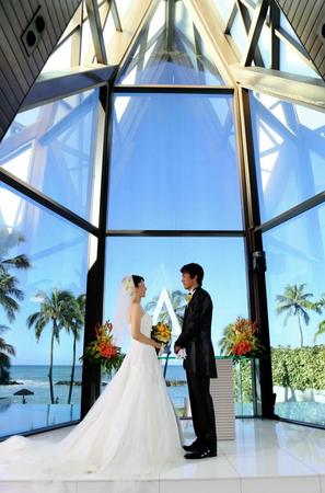 「ハッピーランディング」の長嶋一茂と相築あきこ