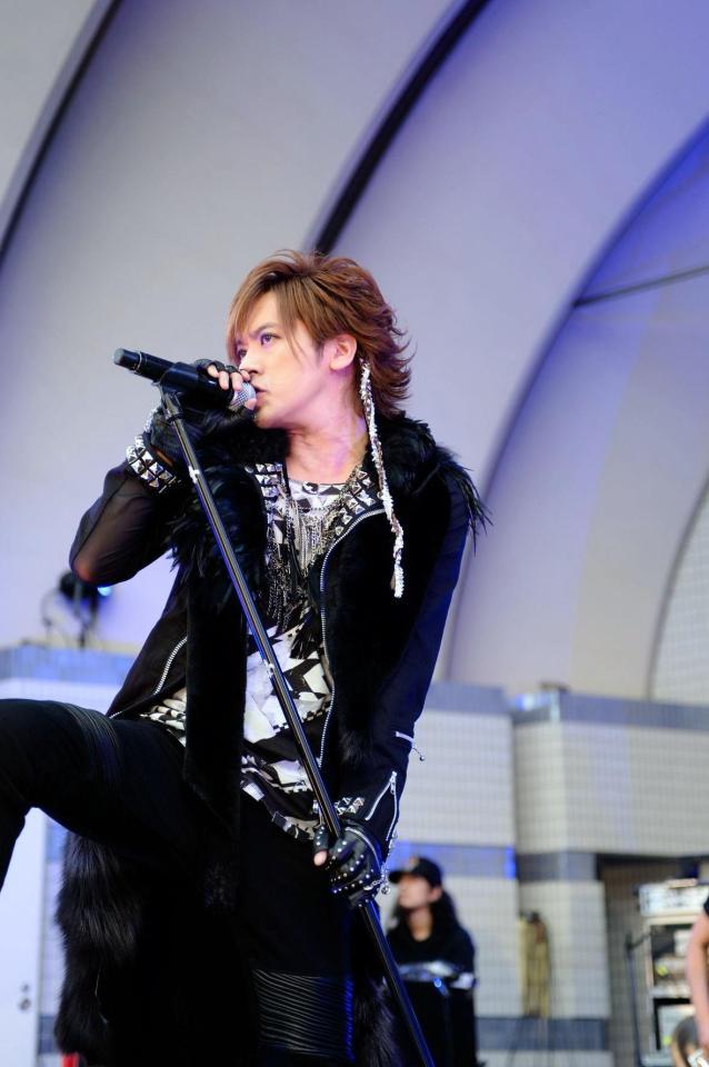 熱唱するＤＡＩＧＯ＝東京・代々木公園野外ステージ