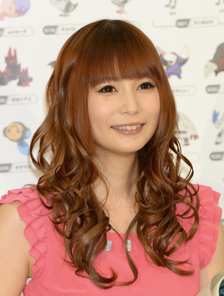 タレントの中川翔子