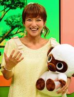 後藤真希の妊娠を喜ぶ辻希美＝スカパー東京メディアセンター