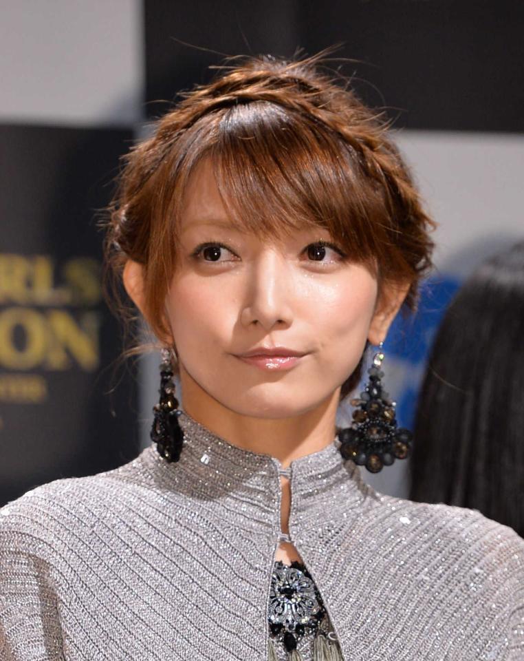 第１子妊娠を発表した後藤真希