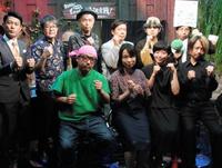 会見した（後列左から）逸見太郎、郡司聡、大槻ケンヂ、山口敏太郎、ぬらりひょん打田、中沢健（前列左から）ビッグダディ、辛酸なめ子、松嶋初音、木原浩勝＝東京・等々力