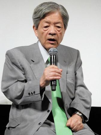 自身の最期について願望を語った田原総一朗氏＝東京・汐留
