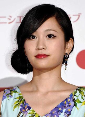　元ＡＫＢ４８で女優の前田敦子