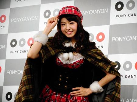 初主演ドラマのＤＶＤ発売記念イベントを行った中村静香＝東京・虎ノ門のポニーキャニオン