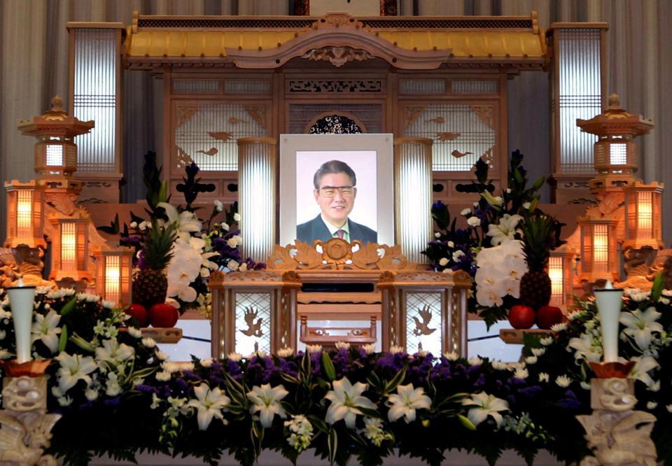 花紀京さんの祭壇