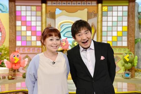 読売テレビ「もんくもん」の収録を行った、なるみ（左）とメッセンジャー・黒田有