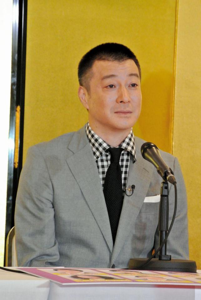 元相方・山本圭壱のテレビ復帰を示唆した加藤浩次＝東京・赤坂