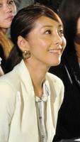 芸能事務所の女社長役を熱演する熊切あさ美＝東京・代々木第二体育館 