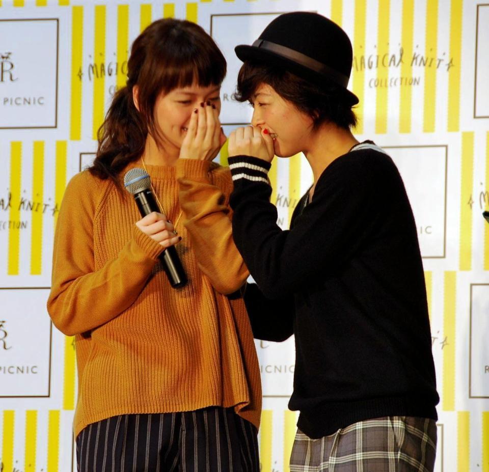 パントマイムの打ち合わせをする多部未華子＝東京タワーメディアセンター