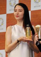 美髪を披露した長澤まさみ＝東京・表参道ヒルズ