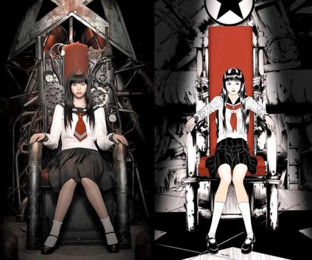 　紅一点の異色ヒロイン・カノンを演じる中条あやみと原作のイラスト