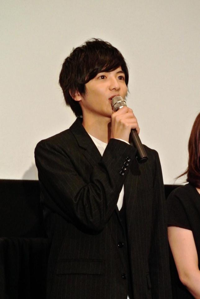 胸キュン撮影を振り返った志尊淳＝東京・新宿