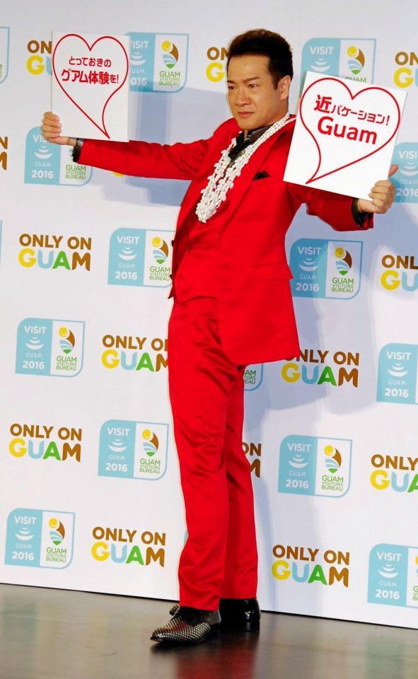 北斗晶にエールを送った田原俊彦＝東京・恵比寿のアクトスクエア