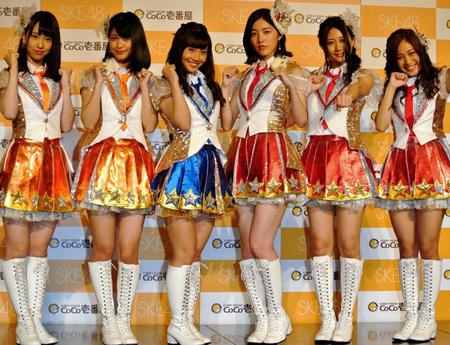 　コラボキャンペーンに向けてカレー愛を語ったＳＫＥ４８＝東京ステーションホテル