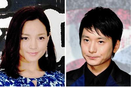 　第１子が誕生した向井理（右）、国仲涼子夫妻