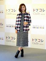 夫婦円満の秘けつを語った安田美沙子＝東京・青山