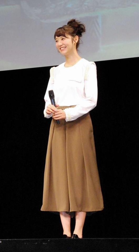 好きな人が欲しいと語ったおのののか＝東京・豊洲