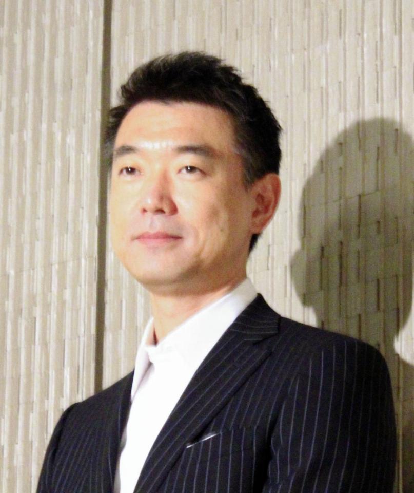 政界引退後について語った橋下徹大阪市長＝大阪市役所