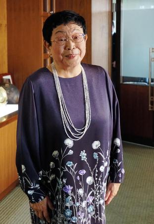 文化功労者に選ばれた橋田壽賀子氏＝ＴＢＳ