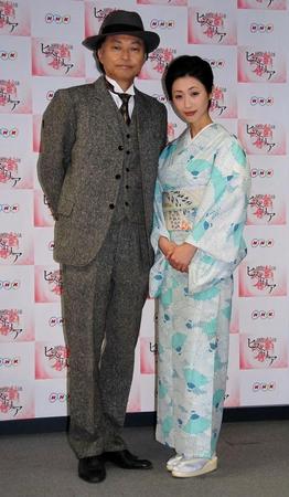 「いい男　いい女」について語った壇蜜（右）と相島一之＝東京・ＮＨＫ