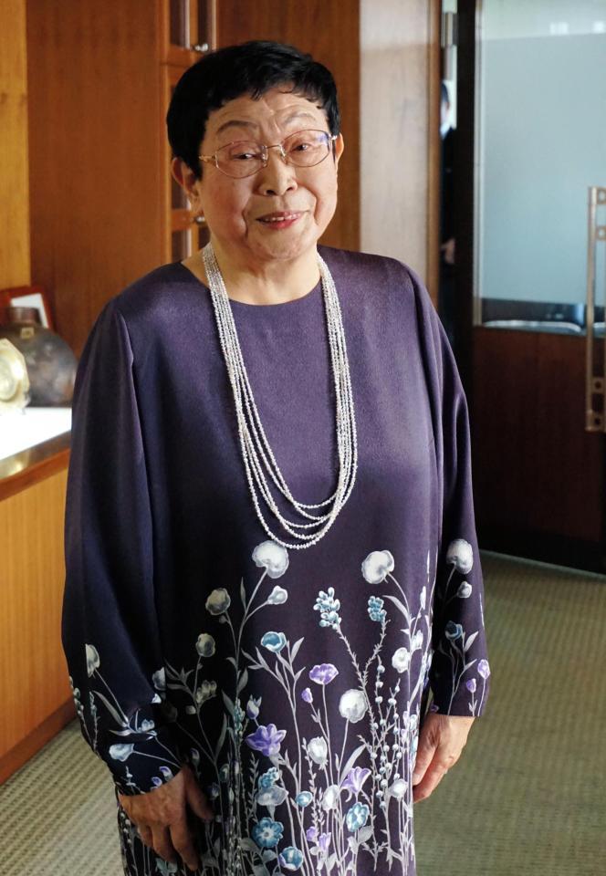 文化功労者に選ばれた橋田壽賀子氏＝ＴＢＳ